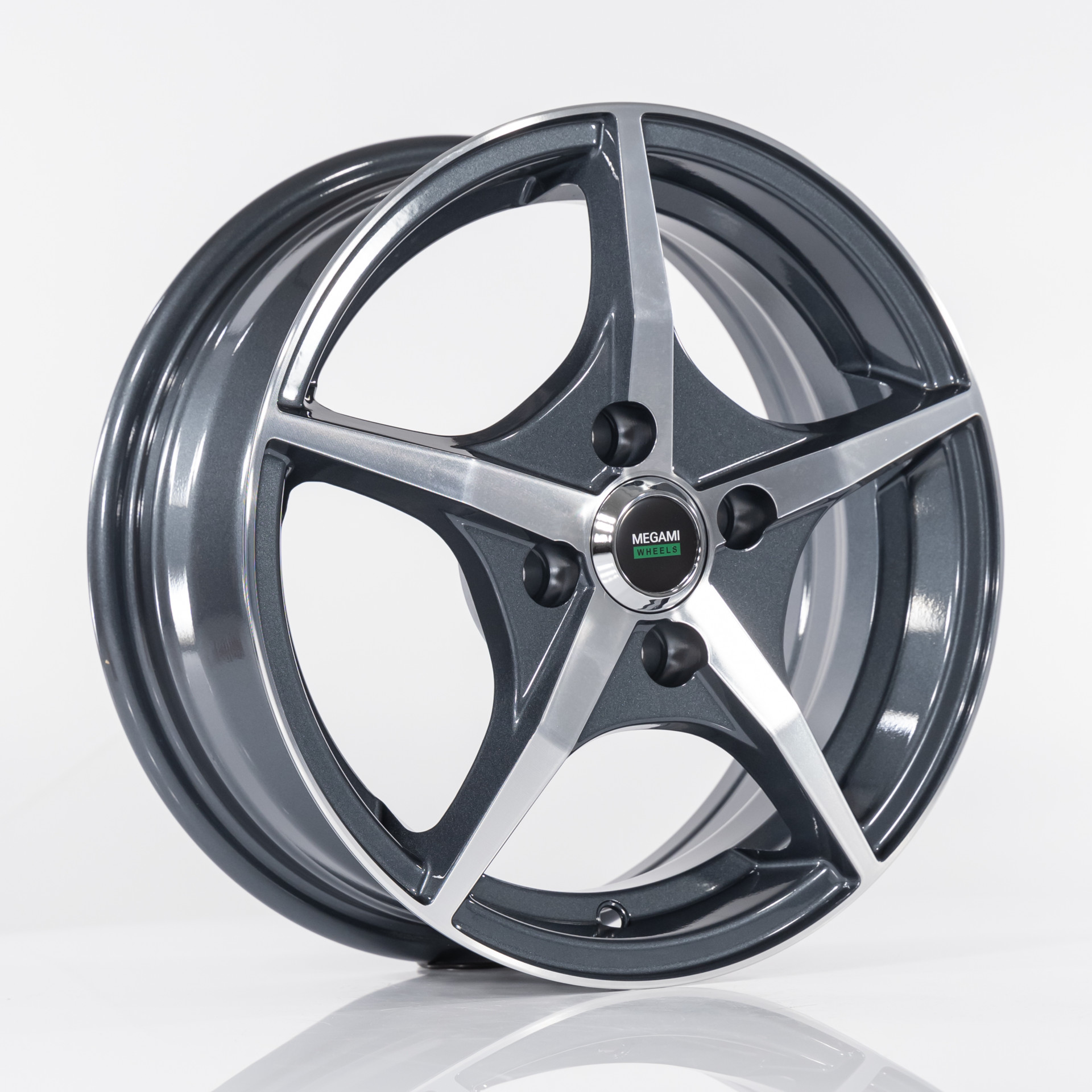 Megami MGM-19FF 6J x 15 5x100 ET38 DIA57.10